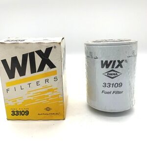 WIX 33109 Fuel Filter White Spin-On Engine Filtration Part New Sealed Box Wear